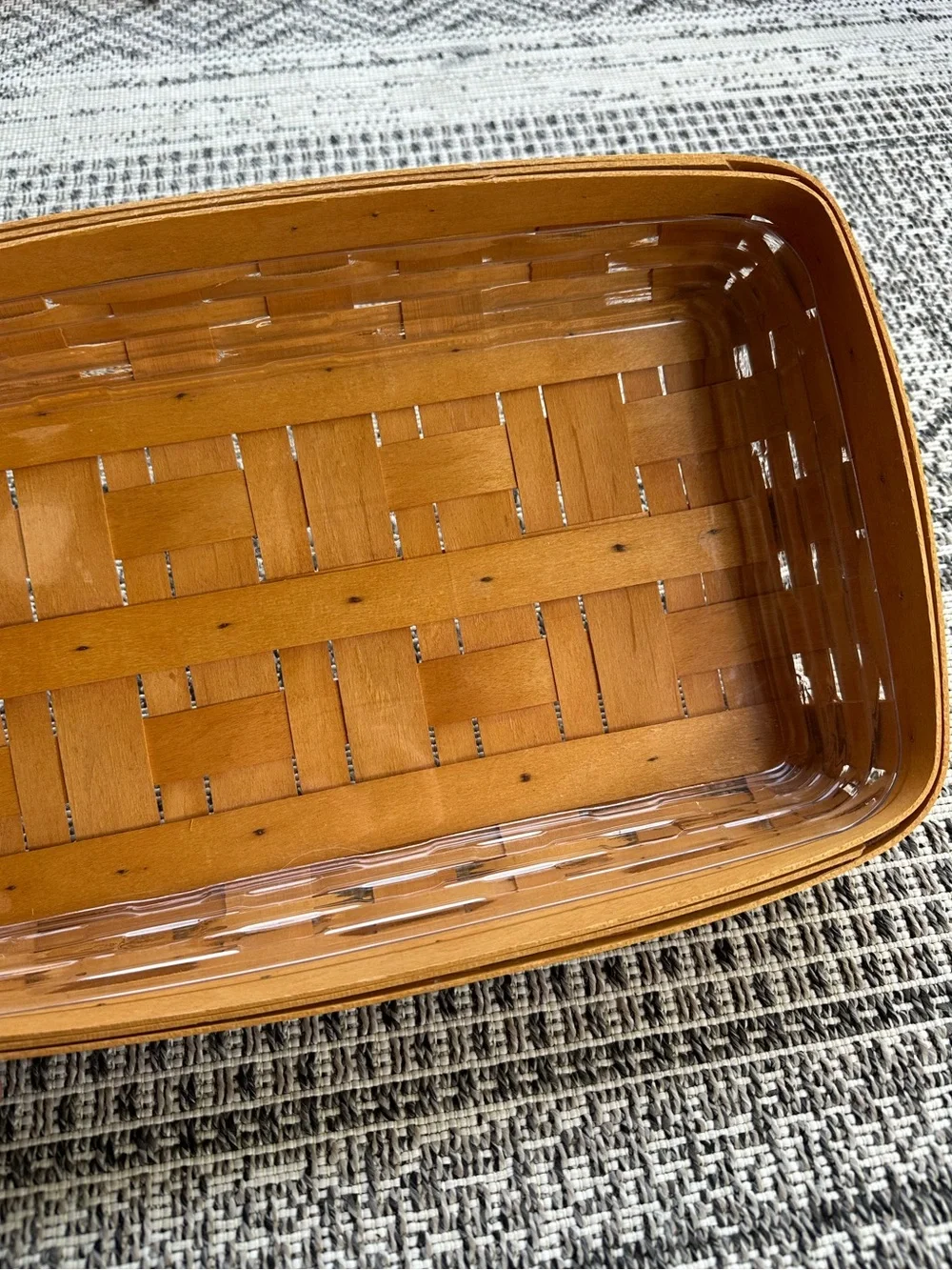 Longaberger 9x13 Serving Solutions Basket (2002) w/Protector